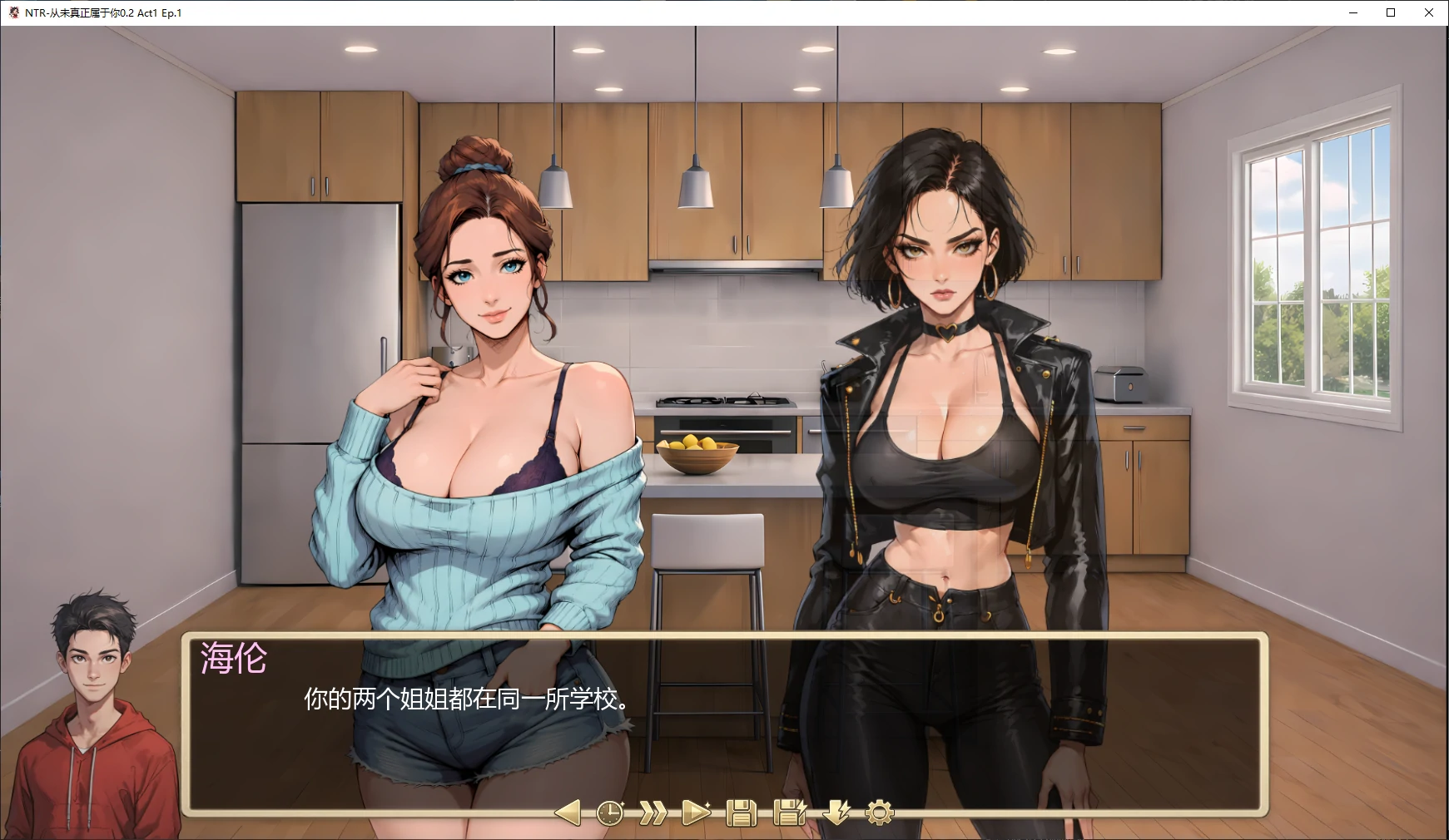 【亚洲SLG/AI汉化/2D】NTR-从未真正属于你0.2 Act1 Ep.1 AI汉化版【PC+安卓/2.9G/更新】 封面图 2